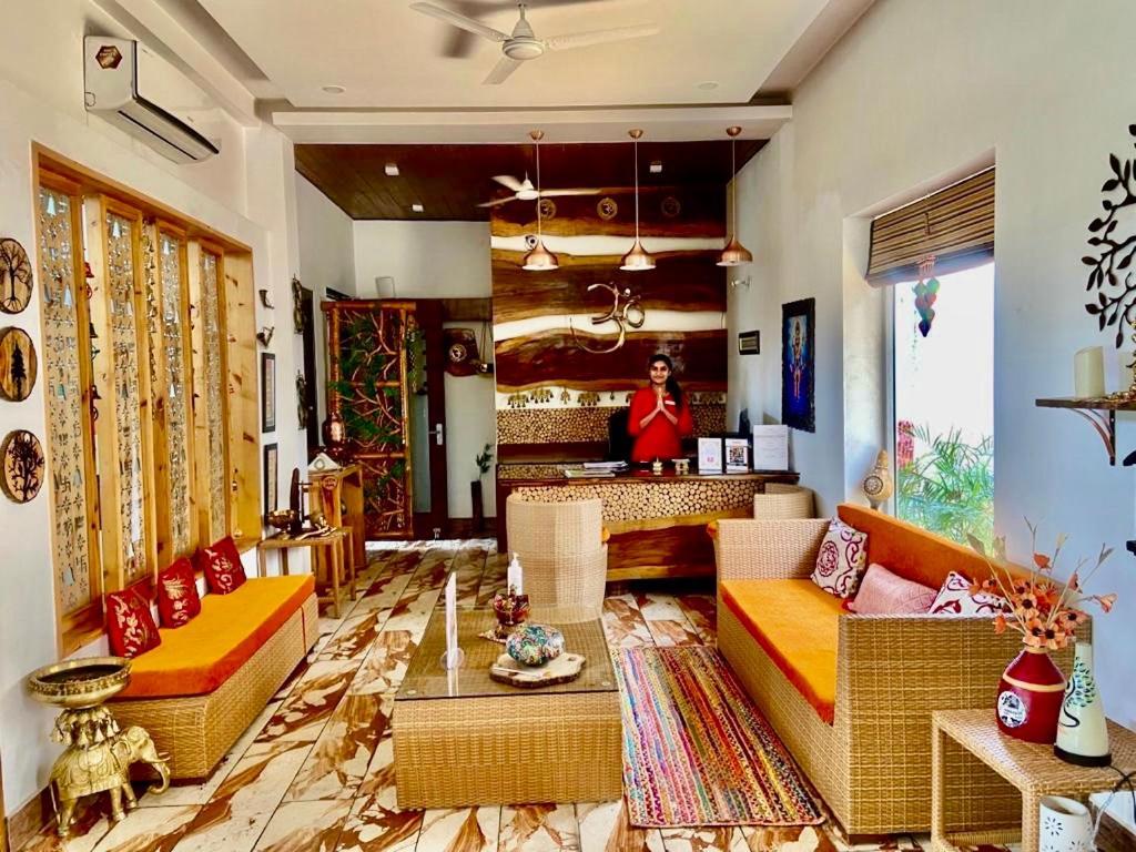 Veda5 Ayurveda & Yoga Retreat Hotel Rishīkesh Екстериор снимка